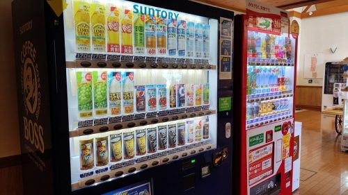 自動販売機コーナー
