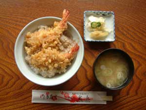 海老天丼